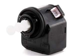 Adjuster unit headlamp range control. Porsche 955 Cayenne - 95562421900, 97063114700